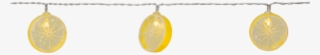Light Chain Funlight - Batteridriven Ljusslinga Led, Fruity Citroner - Star #5097014