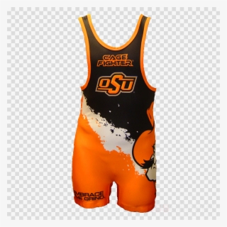 Oklahoma State Singlet Clipart Wrestling Singlets Oklahoma - Oklahoma State Wrestling Uniform #5097173
