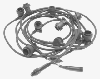 Light Chain Extra Connecta - Star Partylight B 22, Excluding Bulbs And Starter Cable #5097317
