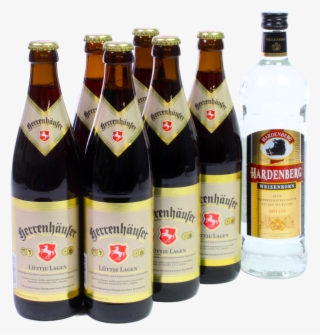 Lüttje Lage Nachschub 6er Set Bier & Korn - Herrenhauser Beer Png #5097534