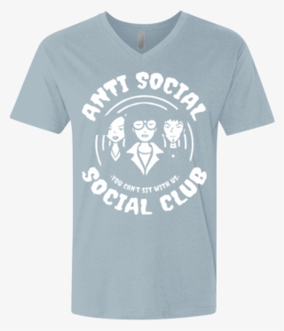 Anti Social Club Men's Premium V Neck - Logo Anti Social Social Club #5097885