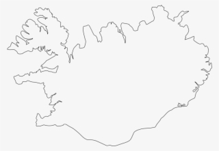 Free Map Of Iceland - Iceland Clipart #5098702