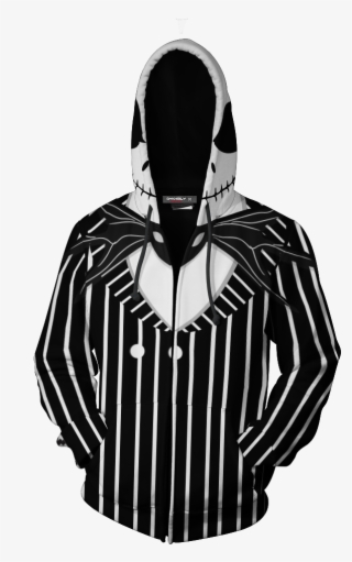 Split-faced Jack & Sally Knitting Pattern 3d Ugly Sweatshirt - Hoodie #5099213