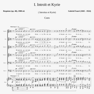 Fauré Requiem I - Document #5099327