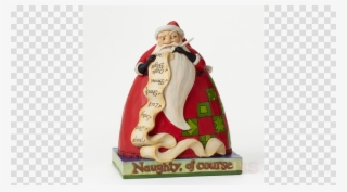 Disney Traditions Sandy Claws Statue Clipart Santa - Transparent Background Sticky Note Clipart #5099528