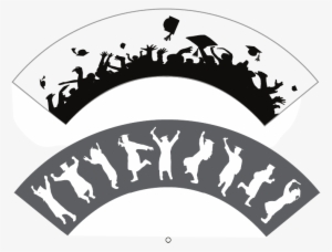 Cupcake Wrappers Printable - Fiesta De Graduacion Png #510220