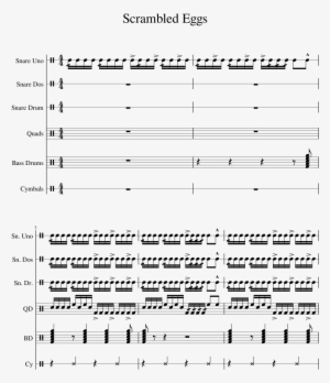 Scrambled Eggs Sheet Music Composed By Composer 1 Of - Document #510741