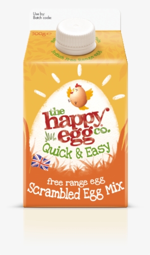 Noble Expands Range With Scrambled Egg Mix In A Carton - Happy Egg Medium Free Range Eggs #510760
