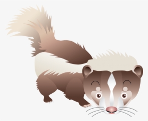 Skunk Png Vectors - Striped Skunk #510836