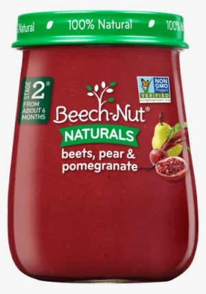 Naturals Beets, Pear & Pomegranate Jar - Beechnut Kale #511357