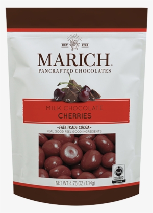Milk Chocolate Cherries Pouch - Marich Cherries Milk Chocolate #511371