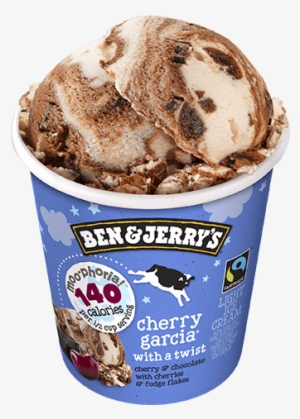 Cherry Garcia® With A Twist Pint - Ben And Jerry's Chocolate Milk And Cookies #511375 Cherry Garcia® With A Twist Pint - Ben And Jerry's Chocolate Milk And Cookies #511375