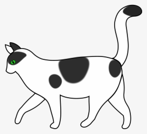 This Free Icons Png Design Of White Cat Walking #511595