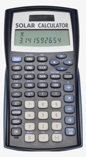 Solar Calculator Pi - Pi On The Calculator #511617