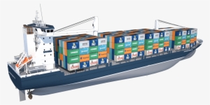 Container Feeder - Ship Container Images Png #512631