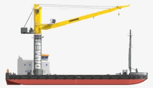 Barge Transparent Png - Crane #512925