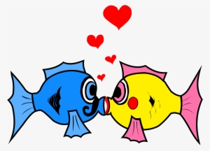 Cod Fish Clipart At Getdrawings - Kissing Fish Clipart #513202