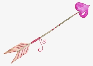 Valentine S Day Bow And Arrow Decoration Transparent - Heart #513330