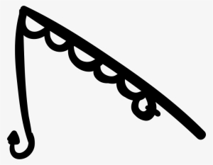Fishing Rod With Hanging Hook Comments - Fishing Tool Icon #513358
