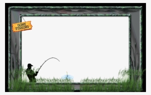 Gone Fishing Frame #513384