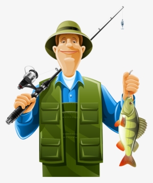 Fishing Clipart Action - Fisherman Png #513606