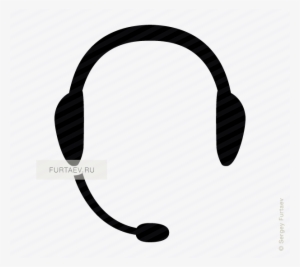 Headphones With Mic Png Download - Headphones #513705