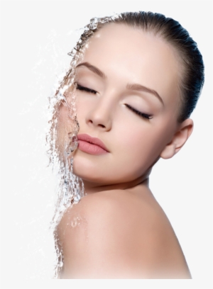 Female Face Png Transparent Image - Washing Face Png #513876