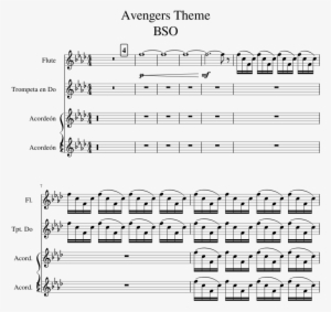 Avengers Theme Bso Sheet Music 1 Of 3 Pages - Sheet Music #513907
