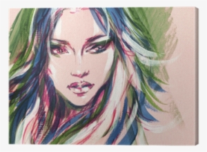 Fashion Illustration - Watercolor Painting #514101