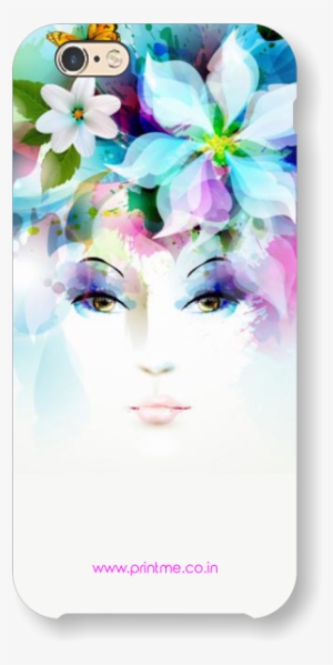 Abstract Girls Art Case - Iphone Backgrounds 6s Flower #514247