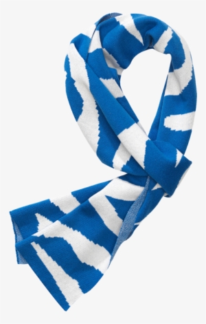 Beau Loves Jacquard Knitted Scarf Tiger Stripes - Stole #514323