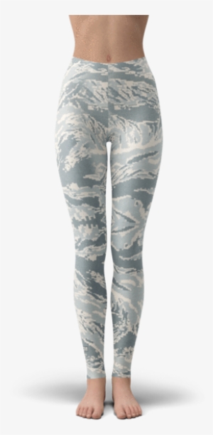 Tiger Stripe Air Force Leggings - Low-rise #514377