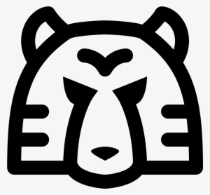It's An Icon Of A Tiger Head - Icon #514434