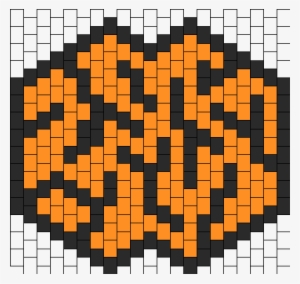 Tiger Stripes Bead Pattern - Bead #514681