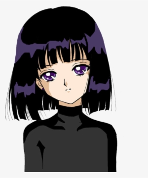 Anime Animegirl Girl Png Tumblr Freetoedit - Sailor Saturn Face #514848