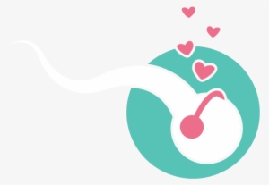 Icon Only White Sperm Blue - Portable Network Graphics #515002