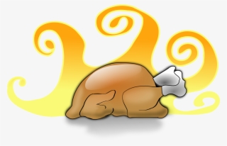 Thanksgiving Turkey Transparent Png - Small Cooked Turkey Clipart #515025