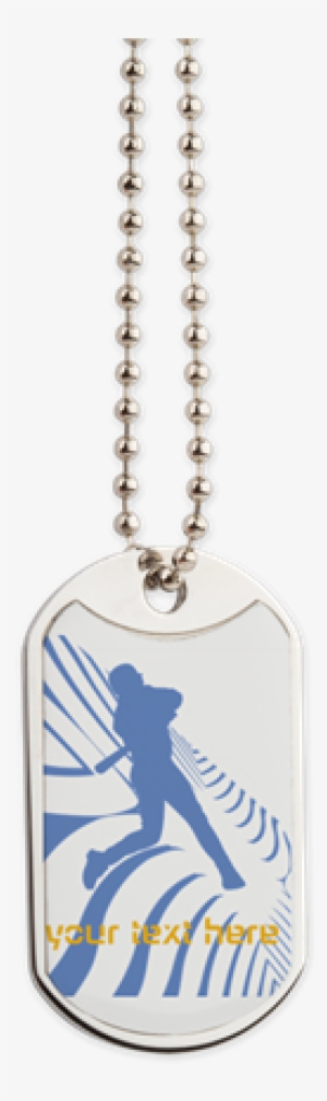 Personalize Sport Blue Baseball Logo Dog Tag - Personalize Sport Blue Baseball Logo Beach Towel #515502