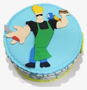 Johnny Bravo Cake - Johnny Bravo Birthday Cake #516275