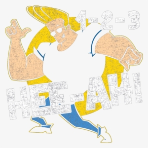 Johnny Bravo 123 Youth T Shirt - T-shirt #516296