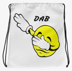 Dabbing Emoji Drawstring Bag - Drawstring Bag #516372