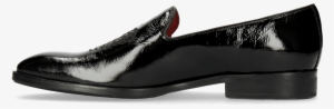 Loafers Prince 2 Patent Soft Black Embrodery Crown - Slip-on Shoe #517037