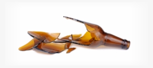 Broken Bottles - Broken Bottle Transparent Background #517697