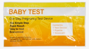 Baby Test Pregnancy Test Deluxe Plate - Tan #518400