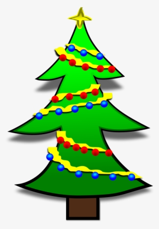 How To Set Use Decorated Christmas Tree Clipart #518731