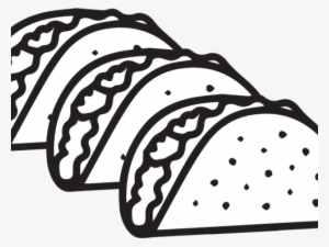 Clip Art Free Stock Free On Dumielauxepices Net - Outline Of A Taco #519037