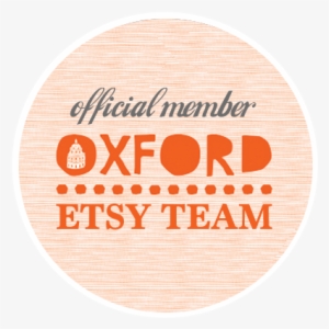 Official Oxford Etsy Team Member - Label #519062