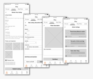 Etsy Wireframes - 27529 #519102