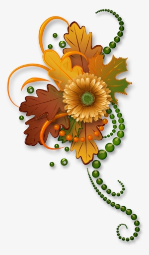 B *✿* Stop By My Etsy Shop - Border Fall Leaves Transparent Background #519129