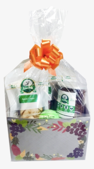 Lucky Premium Treats Fall Thanksgiving Dinner Dog Basket - Farfalle #519399